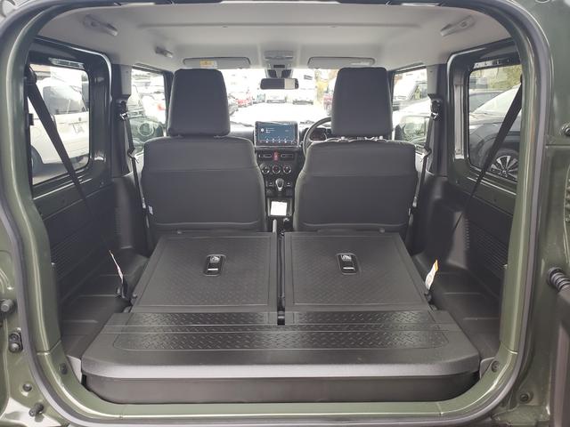 ジムニー XC 登録済未使用車 ジーアイギアオフロード ブルバー LEDオフロード サイドステップ ワイドオーバーフェンダー リアラダー ルーフラック スペアタイヤハードカバー 3インチリフトアップキット(40枚目)