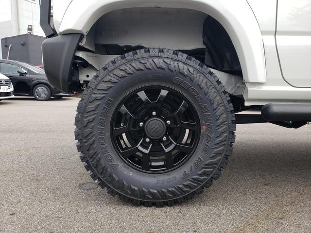 ジムニー XC ジーアイギアオフロード グリルガード LEDフォグ サイドステップ ワイドオーバーフェンダー リアラダー ルーフラック スペアタイヤハードカバー シートカバー 3インチリフトアップ 15インチアルミ(21枚目)