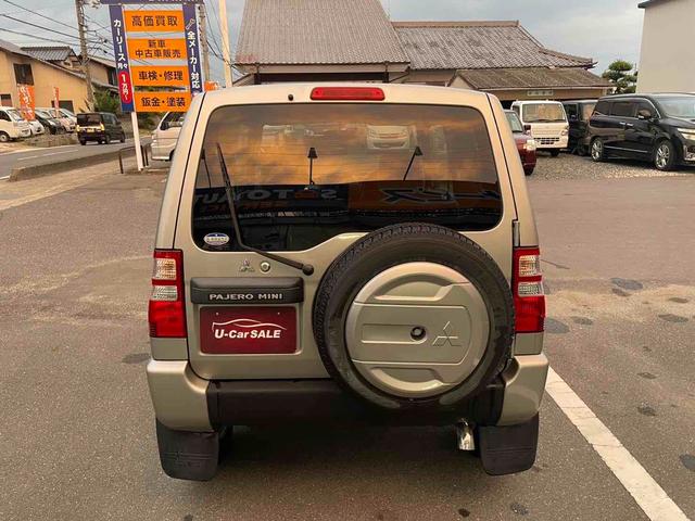 パジェロミニ ＶＲ　４ＷＤ　電動格納ミラー　ＡＴ　ＡＢＳ　ＣＤ　アルミホイール　衝突安全ボディ　エアコン　パワーステアリング　パワーウィンドウ（16枚目）