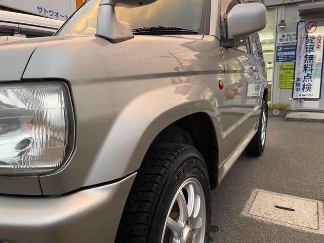 パジェロミニ ＶＲ　４ＷＤ　電動格納ミラー　ＡＴ　ＡＢＳ　ＣＤ　アルミホイール　衝突安全ボディ　エアコン　パワーステアリング　パワーウィンドウ（27枚目）