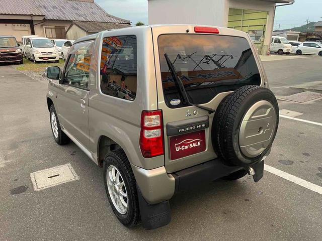 パジェロミニ ＶＲ　４ＷＤ　電動格納ミラー　ＡＴ　ＡＢＳ　ＣＤ　アルミホイール　衝突安全ボディ　エアコン　パワーステアリング　パワーウィンドウ（34枚目）