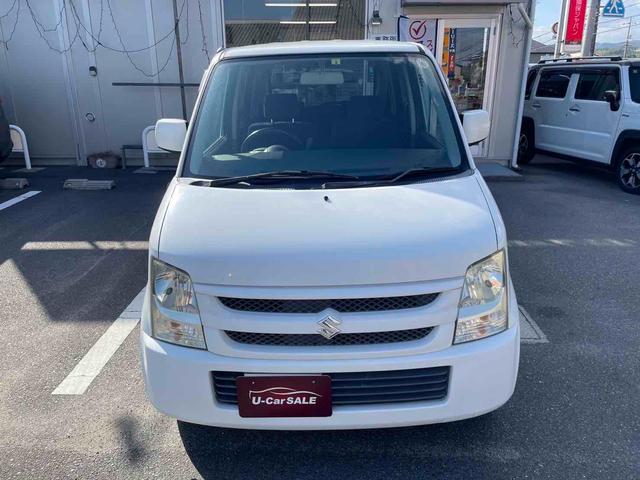 ワゴンＲ ＦＸ　点検記録簿　キーレスエントリー　電動格納ミラー　ベンチシート　ＡＴ　盗難防止システム　ＣＤ　ＭＤ　衝突安全ボディ　エアコン　パワーステアリング　パワーウィンドウ（3枚目）