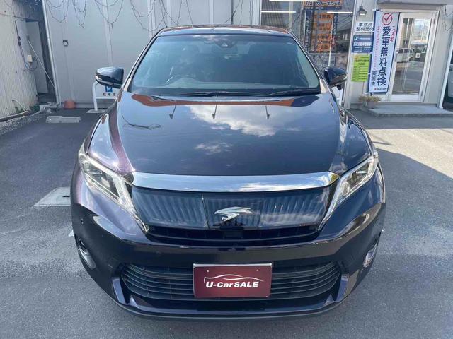 ハリアー プレミアム　スタイルモーヴ　点検記録簿付　オートクルーズコントロール　パワーシート　ナビ　オートマチックハイビーム　ＬＥＤヘッドランプ　電動リアゲート　アルミホイール　スマートキー　アイドリングストップ　シートヒーター（3枚目）