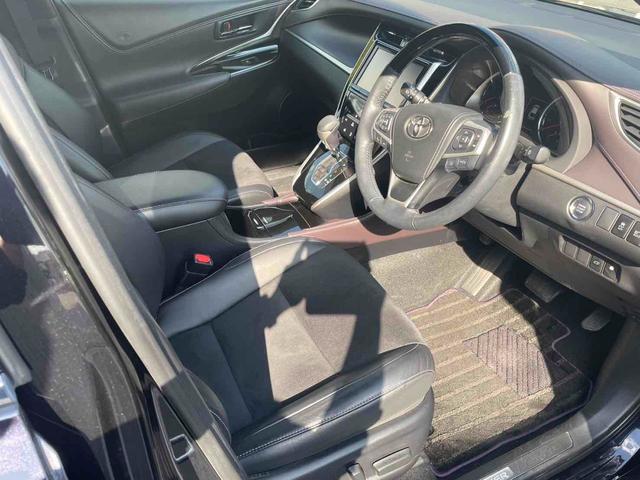 ハリアー プレミアム　スタイルモーヴ　点検記録簿付　オートクルーズコントロール　パワーシート　ナビ　オートマチックハイビーム　ＬＥＤヘッドランプ　電動リアゲート　アルミホイール　スマートキー　アイドリングストップ　シートヒーター（31枚目）