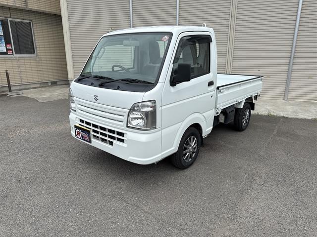 キャリイトラック キンタロウダンプ　エアコン　パワステ　切り換え４ＷＤ　４枚リーフスプリング　５速マニュアル　デフロック　走行６３３５７ＫＭ　車検令和７年１２月　ＡＭ／ＦＭラジオ　運転席エアバック（30枚目）
