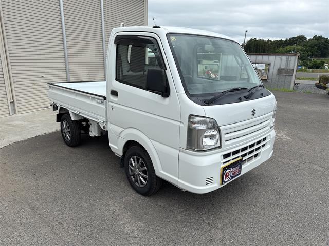 キャリイトラック キンタロウダンプ　エアコン　パワステ　切り換え４ＷＤ　４枚リーフスプリング　５速マニュアル　デフロック　走行６３３５７ＫＭ　車検令和７年１２月　ＡＭ／ＦＭラジオ　運転席エアバック（36枚目）