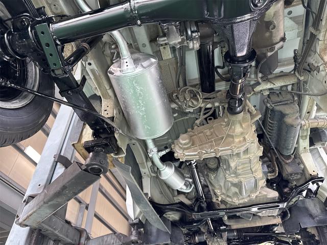 キャリイトラック キンタロウダンプ　エアコン　パワステ　切り換え４ＷＤ　４枚リーフスプリング　５速マニュアル　デフロック　走行６３３５７ＫＭ　車検令和７年１２月　ＡＭ／ＦＭラジオ　運転席エアバック（77枚目）