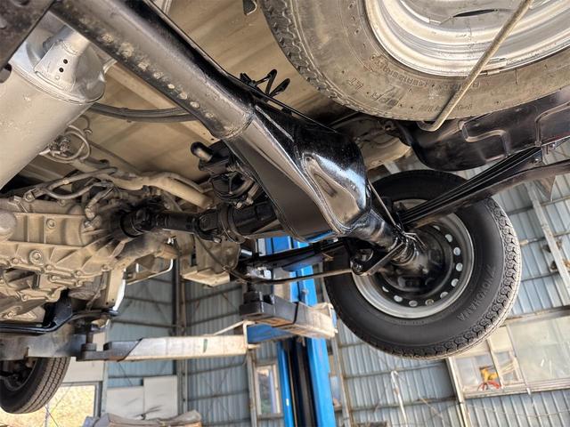 キャリイトラック KCエアコン・パワステ農繁仕様 エアコン パワステ 切り替え4WD デフロック 4枚リーフスプリング 運転席エアバック AM/FMラジオ 走行81969KM 5速マニュアル(75枚目)
