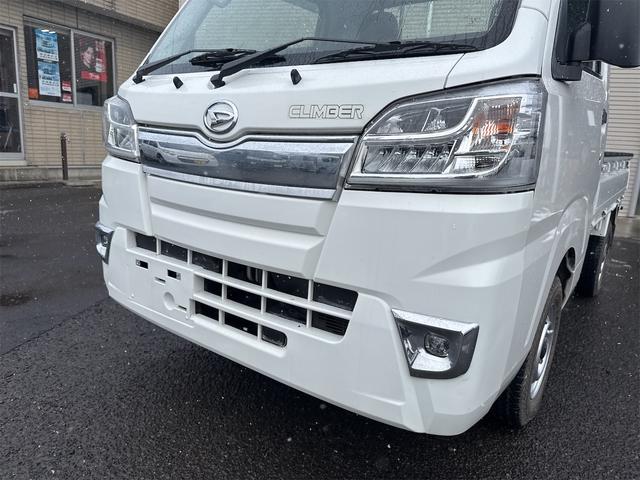 ハイゼットトラック スタンダードSAIIIt エアコン パワステ 切り替え4WD スマートアシストオートマ LEDヘッドライト LEDフォグランプ 4枚リーフスプリング 運転席エアバック 走行28646KM(10枚目)