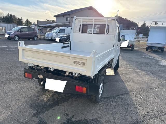 キャリイトラック 　リフトダンプ　エアコン　パワステ　切り替え４ＷＤ　５速マニュアル　走行３６５４９ＫＭ　車検令和９年４月　ＥＴＣ（45枚目）