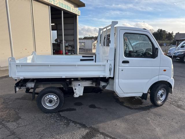 キャリイトラック 　リフトダンプ　エアコン　パワステ　切り替え４ＷＤ　５速マニュアル　走行３６５４９ＫＭ　車検令和９年４月　ＥＴＣ（46枚目）