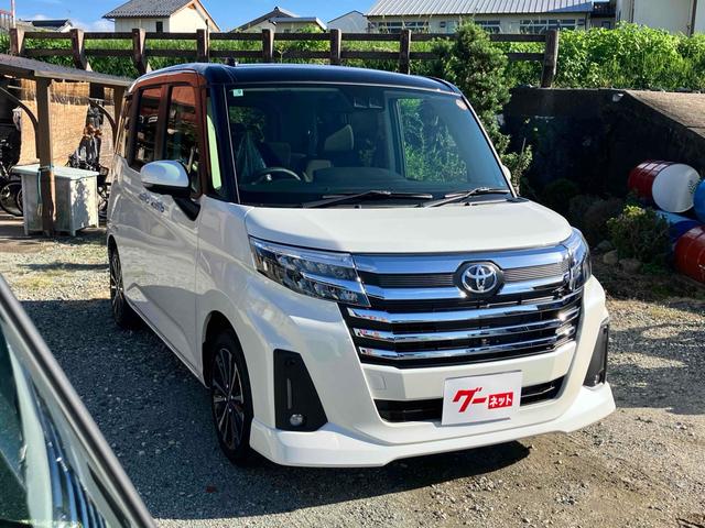 ルーミー カスタムＧ－Ｔ　全周囲カメラ　ＴＶ　両側電動スライドドア　クリアランスソナー　オートクルーズコントロール　衝突被害軽減システム　アルミホイール　オートライト　ＬＥＤヘッドランプ　スマートキー　アイドリングストップ（13枚目）