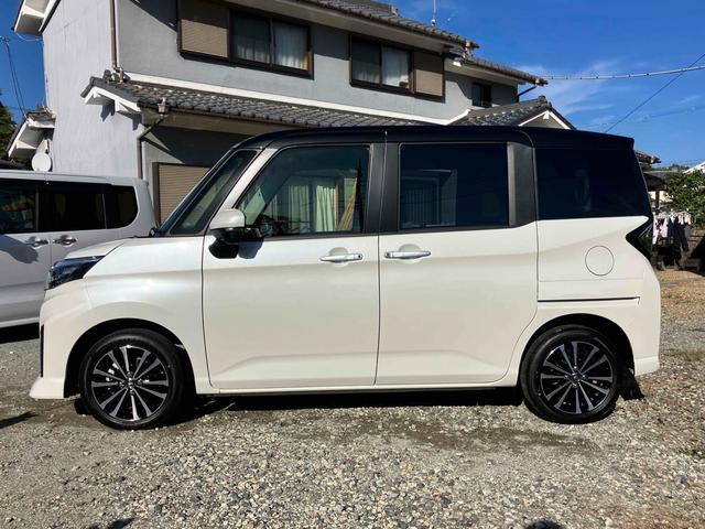 ルーミー カスタムＧ－Ｔ　全周囲カメラ　ＴＶ　両側電動スライドドア　クリアランスソナー　オートクルーズコントロール　衝突被害軽減システム　アルミホイール　オートライト　ＬＥＤヘッドランプ　スマートキー　アイドリングストップ（18枚目）
