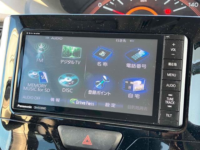 タント Ｘ　ＥＴＣ　バックカメラ　両側スライド・片側電動　ナビ　ＴＶ　オートライト　スマートキー　アイドリングストップ　電動格納ミラー　ベンチシート　ＣＶＴ　盗難防止システム　ＡＢＳ　ＥＳＣ　ＣＤ　衝突安全ボディ（6枚目）