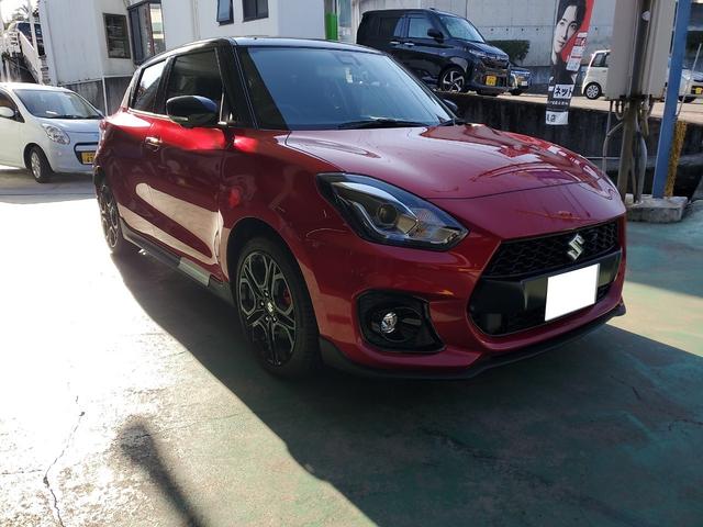 スイフトスポーツ ＺＣ３３Ｓ　ファイナルエディション　特別仕様車　６ＭＴ　ターボ　オートクルーズコントロール　全方位モニター用カメラ　衝突被害軽減ブレーキ　シートヒーター　登録済未使用車（3枚目）