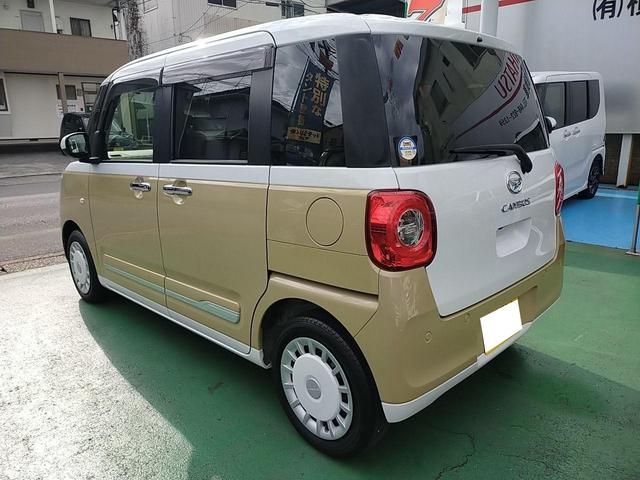 ムーヴキャンバス ストライプスG 純正10インチナビ&連動ドラレコ 前席シートヒーター 両側電動スライドドア スマートキー LEDヘッドライト 電動格納ミラー 衝突安全ボディ オートエアコン LEDフォグ ETC2.0(9枚目)