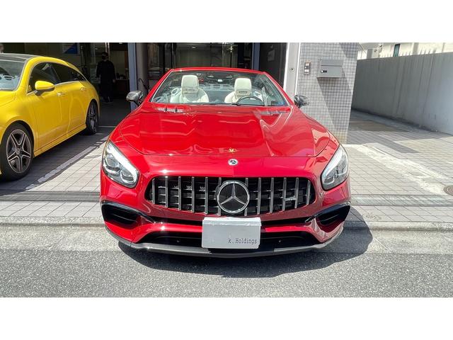 ＳＬ 　ＡＭＧ　ＳＬ６３ファイナル　　ＮＡＶＩ　．ＡＥＲＯ　ＩＳＴＯＰ　：整備記録　カーボン　　Ｓ：ＧＴフロントグリル　ベージュレザー（6枚目）