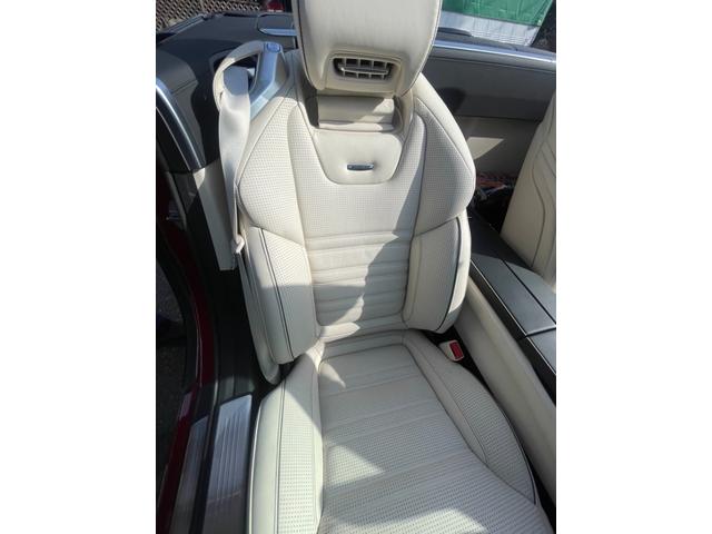ＳＬ 　ＡＭＧ　ＳＬ６３ファイナル　　ＮＡＶＩ　．ＡＥＲＯ　ＩＳＴＯＰ　：整備記録　カーボン　　Ｓ：ＧＴフロントグリル　ベージュレザー（20枚目）