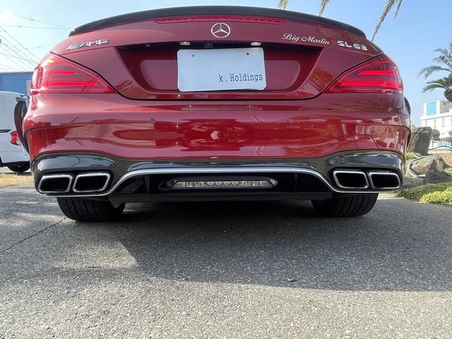 ＳＬ 　ＡＭＧ　ＳＬ６３ファイナル　　ＮＡＶＩ　．ＡＥＲＯ　ＩＳＴＯＰ　：整備記録　カーボン　　Ｓ：ＧＴフロントグリル　ベージュレザー（29枚目）