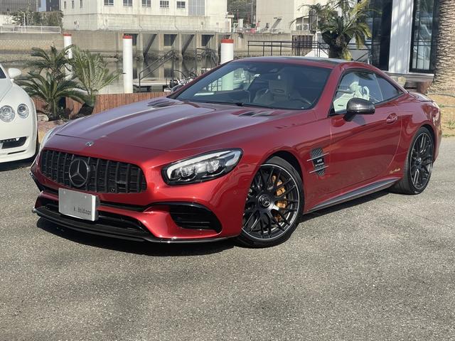 ＳＬ 　ＡＭＧ　ＳＬ６３ファイナル　　ＮＡＶＩ　．ＡＥＲＯ　ＩＳＴＯＰ　：整備記録　カーボン　　Ｓ：ＧＴフロントグリル　ベージュレザー（39枚目）