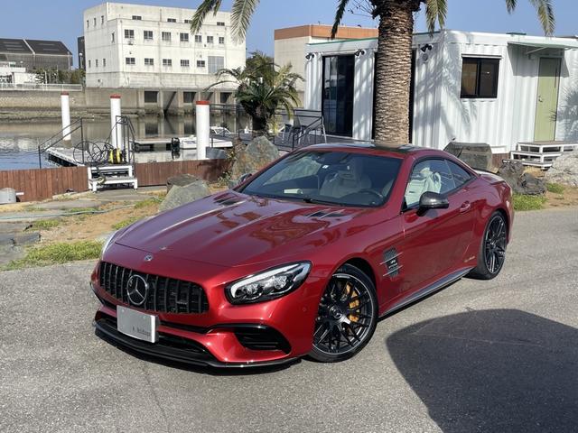 ＳＬ 　ＡＭＧ　ＳＬ６３ファイナル　　ＮＡＶＩ　．ＡＥＲＯ　ＩＳＴＯＰ　：整備記録　カーボン　　Ｓ：ＧＴフロントグリル　ベージュレザー（58枚目）