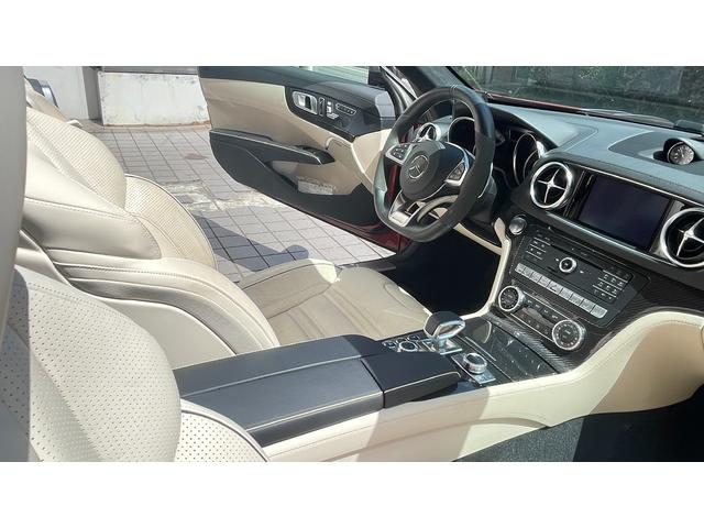 ＳＬ 　ＡＭＧ　ＳＬ６３ファイナル　　ＮＡＶＩ　．ＡＥＲＯ　ＩＳＴＯＰ　：整備記録　カーボン　　Ｓ：ＧＴフロントグリル　ベージュレザー（65枚目）