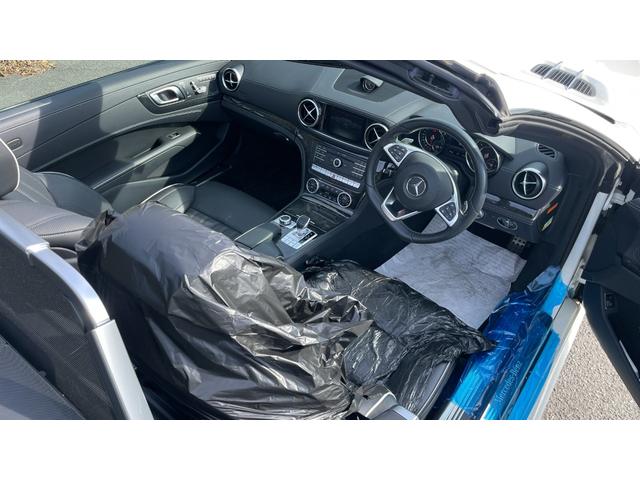 ＳＬ ＳＬ４００　ＮＡＶＩ　ＡＥＲＯ　パドルシフト　整備　記録簿完備（13枚目）