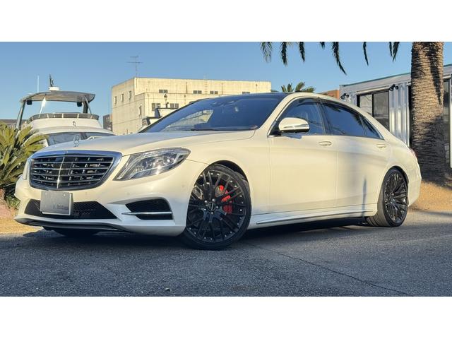Ｓクラス Ｓ５５０ロング　Ｓ５５０ロング　ＡＭＧライン　ナビ　パノラミックルーフ　　エアロ　ＩＳＴＯＰ　パッケージ　ショーファーパッケージ：記録簿　取説　整備手帳、スペアーキー：Ｃａｒｌｓｓｏｎ２１インチＡＷ　　パドルシフト（67枚目）
