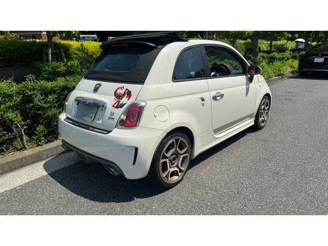 ５００ 　アバルト５９５エアロ電動オープン！！ＨシフトツキＡＴモードツキ５速シーケンシャルトランスミッション（スポーツスイッチツキ）（8枚目）