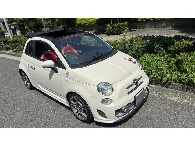 ５００ 　アバルト５９５エアロ電動オープン！！ＨシフトツキＡＴモードツキ５速シーケンシャルトランスミッション（スポーツスイッチツキ）（14枚目）