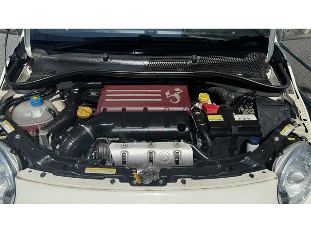 ５００ 　アバルト５９５エアロ電動オープン！！ＨシフトツキＡＴモードツキ５速シーケンシャルトランスミッション（スポーツスイッチツキ）（30枚目）