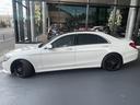 Ｓ５５０ロング　Ｓ５５０ロング　ＡＭＧライン　ナビ　パノラミックルーフ　　エアロ　ＩＳＴＯＰ　パッケージ　ショーファーパッケージ：記録簿　取説　整備手帳、スペアーキー：Ｃａｒｌｓｓｏｎ２１インチＡＷ　　パドルシフト(6枚目)