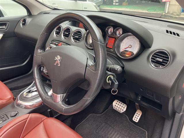 308 CC グリフ インテグラルレザー オープンカー ドライブレコーダー ETC TV クリアランスソナー オートクルーズコントロール HID AT キーレスエントリー 電動格納ミラー シートヒーター アルミホイール 盗難防止システム(22枚目)