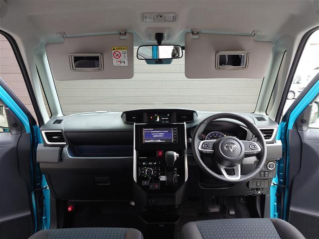 ルーミー カスタムG アイドリング 両側電動SD LEDヘット バックビューモニター 衝突回避ブレーキ フルフラット スマートキー メモリナビ ワンセグTV クルーズコントロール ETC ドライブレコーダー 1オーナー(6枚目)