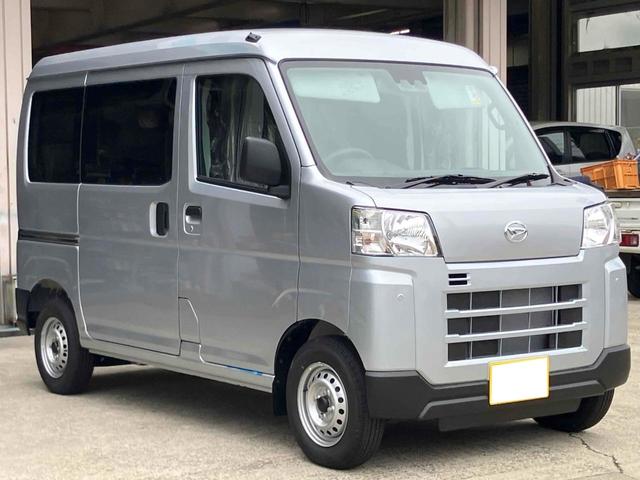 ハイゼットカーゴ DX 軽バン CVT 衝突被害軽減システム クリアランスソナー 両側スライドドア キーレスエントリー アイドリングストップ ESC 運転席エアバッグ(3枚目)