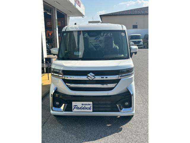 スペーシアカスタム ハイブリッドXS 純正9インチナビ 全方位カメラ ETC スズキコネクト通信機 電動パーキング アダプティブクルーズコントロール 両側パワースライドドア ハンドルヒーター シートヒーター リモコンキー2個(24枚目)