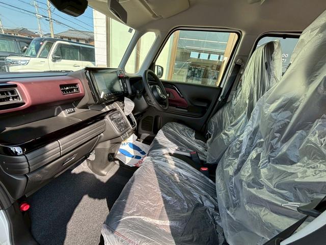 スペーシアカスタム ハイブリッドXS 純正9インチナビ 全方位カメラ ETC スズキコネクト通信機 電動パーキング アダプティブクルーズコントロール 両側パワースライドドア ハンドルヒーター シートヒーター リモコンキー2個(33枚目)