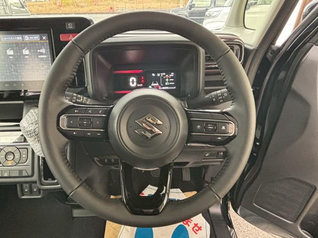 スペーシアカスタム ハイブリッドXS 純正9インチナビ 全方位カメラ ETC スズキコネクト通信機 電動パーキング アダプティブクルーズコントロール ハンドルヒーター シートヒーター 両側パワースライドドア リモコンキー2個(11枚目)