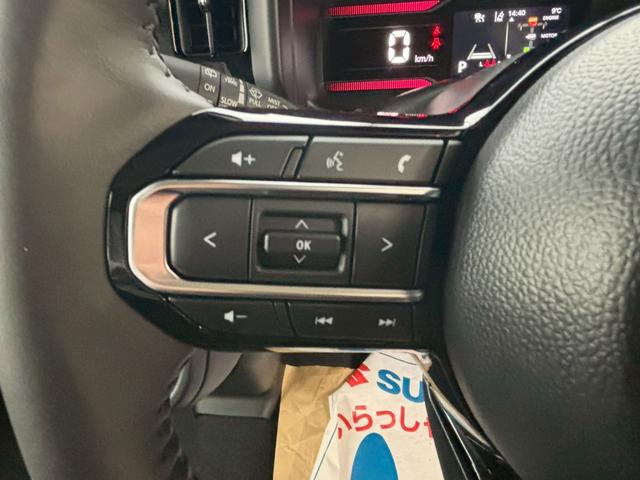 スペーシアカスタム ハイブリッドXS 純正9インチナビ 全方位カメラ ETC スズキコネクト通信機 電動パーキング アダプティブクルーズコントロール ハンドルヒーター シートヒーター 両側パワースライドドア リモコンキー2個(12枚目)