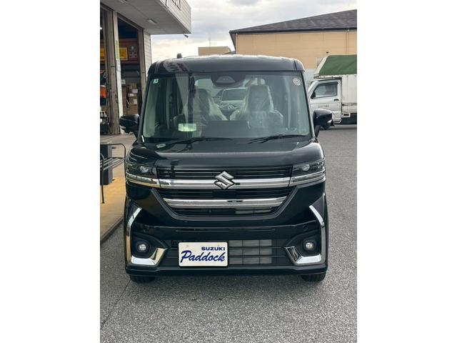 スペーシアカスタム ハイブリッドXS 純正9インチナビ 全方位カメラ ETC スズキコネクト通信機 電動パーキング アダプティブクルーズコントロール ハンドルヒーター シートヒーター 両側パワースライドドア リモコンキー2個(27枚目)