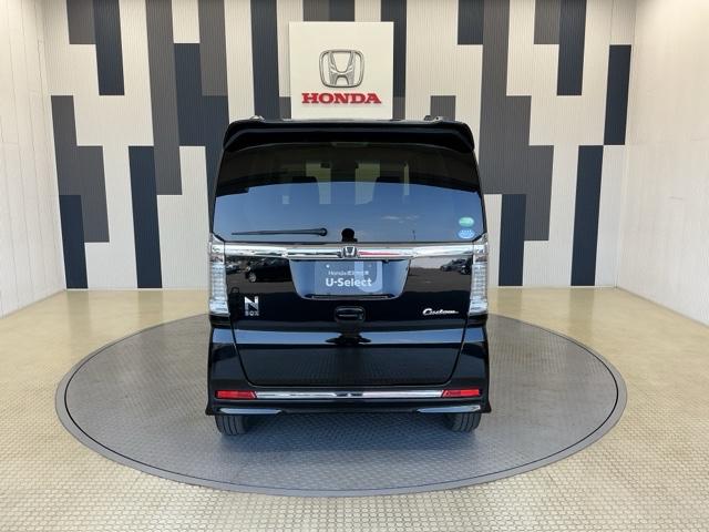 N-BOXカスタム GターボSSブラックスタイルパッケージ ホンダ認定中古車 社外ドラレコ 両側電動 カーテンエアバック 整備記録簿 ナビTV バックモニター 地デジTV 前席シートヒーター 盗難防止システム 横滑り防止 ワンオーナー DVD キーレス ターボ(25枚目)