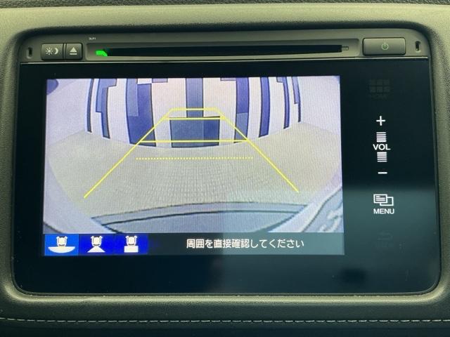 ヴェゼル ハイブリッドX ホンダ認定中古車 純正ナビ LEDライト リヤカメラ ETC付き Aクルーズ セキュリティアラーム VSA アイドリングSTOP 整備記録簿 ナビTV スマートキ サイドエアバッグ DVD再生機能(7枚目)