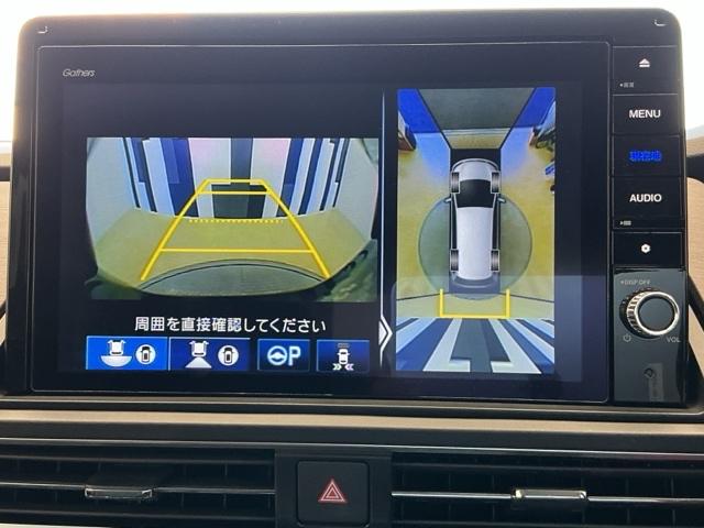 オデッセイ アブソルート・ＥＸ　ホンダ認定中古車　純正ドラレコ前後　パーキングサポート　整備記録簿　シ－トヒ－タ－　バックモニター　ＷＡＣ　フロントカメラ　スマ－トキ－　セキュリティーアラーム　３列シート　ＤＶＤ再生　サイドカメラ（7枚目）