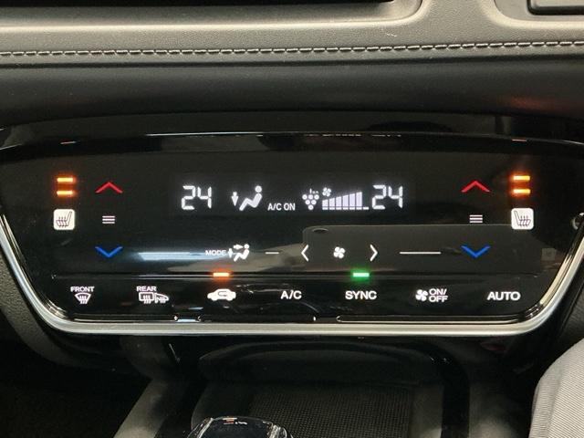 ヴェゼル ハイブリッドZ・ホンダセンシング ホンダ認定中古車 社外ドラレコ前後 レーダーサポート Wエアコン DVD再生機能 整備記録簿 横滑り防止システム バックアイカメラ 盗難防止装置 フルセ シートヒーター付 スマ-トキ- ECOモード(13枚目)