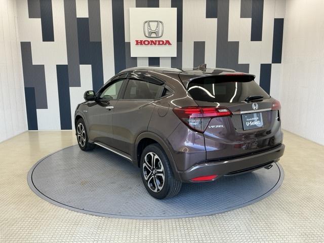 ヴェゼル ハイブリッドZ・ホンダセンシング ホンダ認定中古車 社外ドラレコ前後 レーダーサポート Wエアコン DVD再生機能 整備記録簿 横滑り防止システム バックアイカメラ 盗難防止装置 フルセ シートヒーター付 スマ-トキ- ECOモード(28枚目)