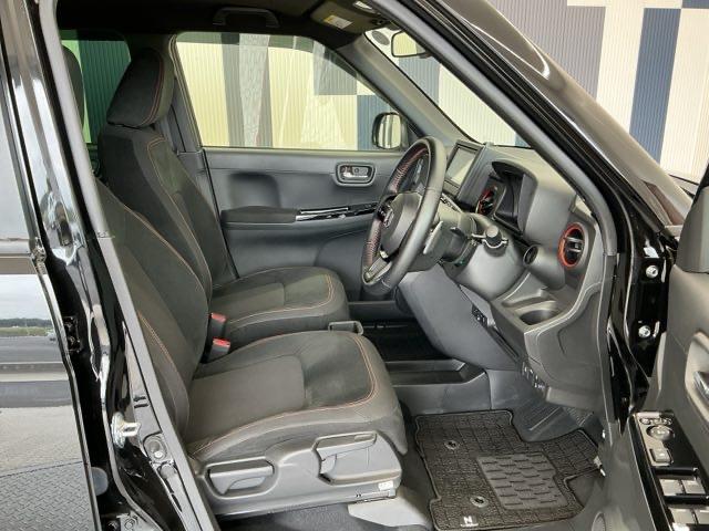 N-ONE RS ホンダ認定中古車 社外ドラレコ前後 サイドカーテンエアバック クリアランスソナー シートヒータ 横滑り防止機能 インテリキー ETC付き AAC Bカメ アイドリングストップ機能 Aライト ABS(14枚目)
