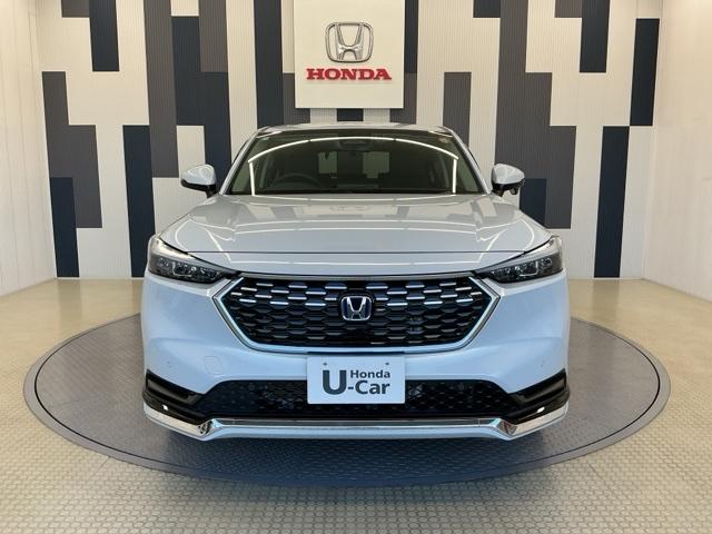 ヴェゼル e:HEVZ BSI・後退出庫サポートレス 純正ドラレコ前後 全周囲カメラ LED 衝突回避支援ブレーキ機能 1オナ スマキ Pトランク フルオートエアコン Dレコ エアバッグ 両席エアバック Rカメ 記録簿付(26枚目)