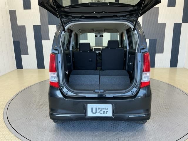 ワゴンＲ リミテッド　社外メモリーナビ　フルセグ　ＣＤ　ＤＶＤ　記録簿　セキュリティーアラーム　キーレスエントリー　運転席エアバッグ　パワステ　ＡＢＳ付　地デジＴＶ　パワーウィンドウ　フルオートエアコン　ＴＶナビ　ＵＳＢ（18枚目）