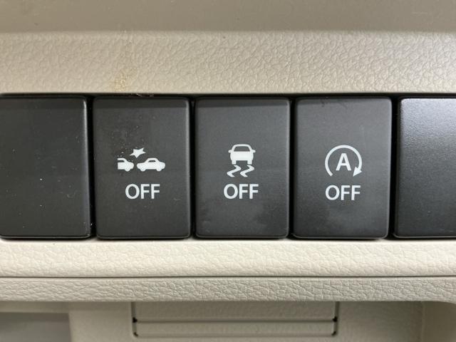 アイドリングストップ、万が一の時にあると心強い衝突軽減ブレーキ、横滑り防止装置きです！