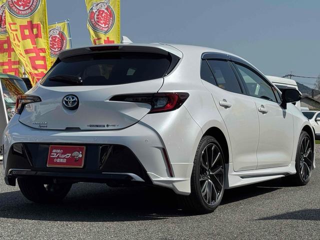 カローラスポーツ ハイブリッドＧ　Ｚ　登録済未使用車　モデリスタエアロ　バックカメラ　１０．５インチディスプレイオーディオ　ＴＶ　ＥＴＣ　クリアランスソナー　オートクルーズコントロール　レーンアシスト　ＬＥＤヘッドランプ　スマートキー（7枚目）